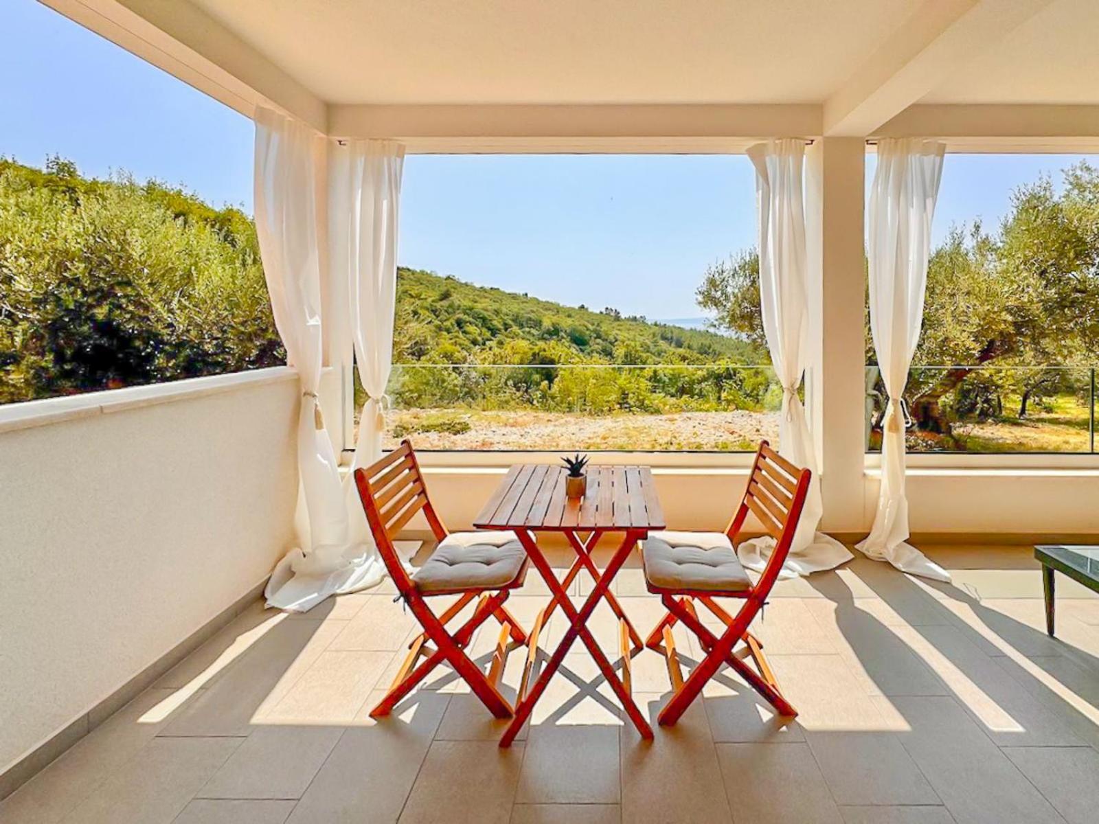 Studio Vesna With A Terrace And Sea View Rabac Exterior foto